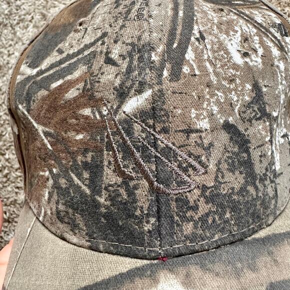 Powercap Hat Camo Logo LED Light Under Brim Realtree Adjustable Baseball Cap - Picture 5 of 7